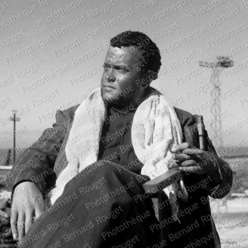 Orson Welles tournage d'Othello, 1949